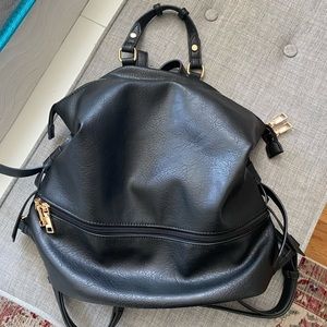 Sole Society faux leather backpack